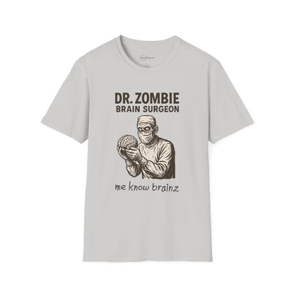 Dr. Zombie Brain Surgeon T-shirt