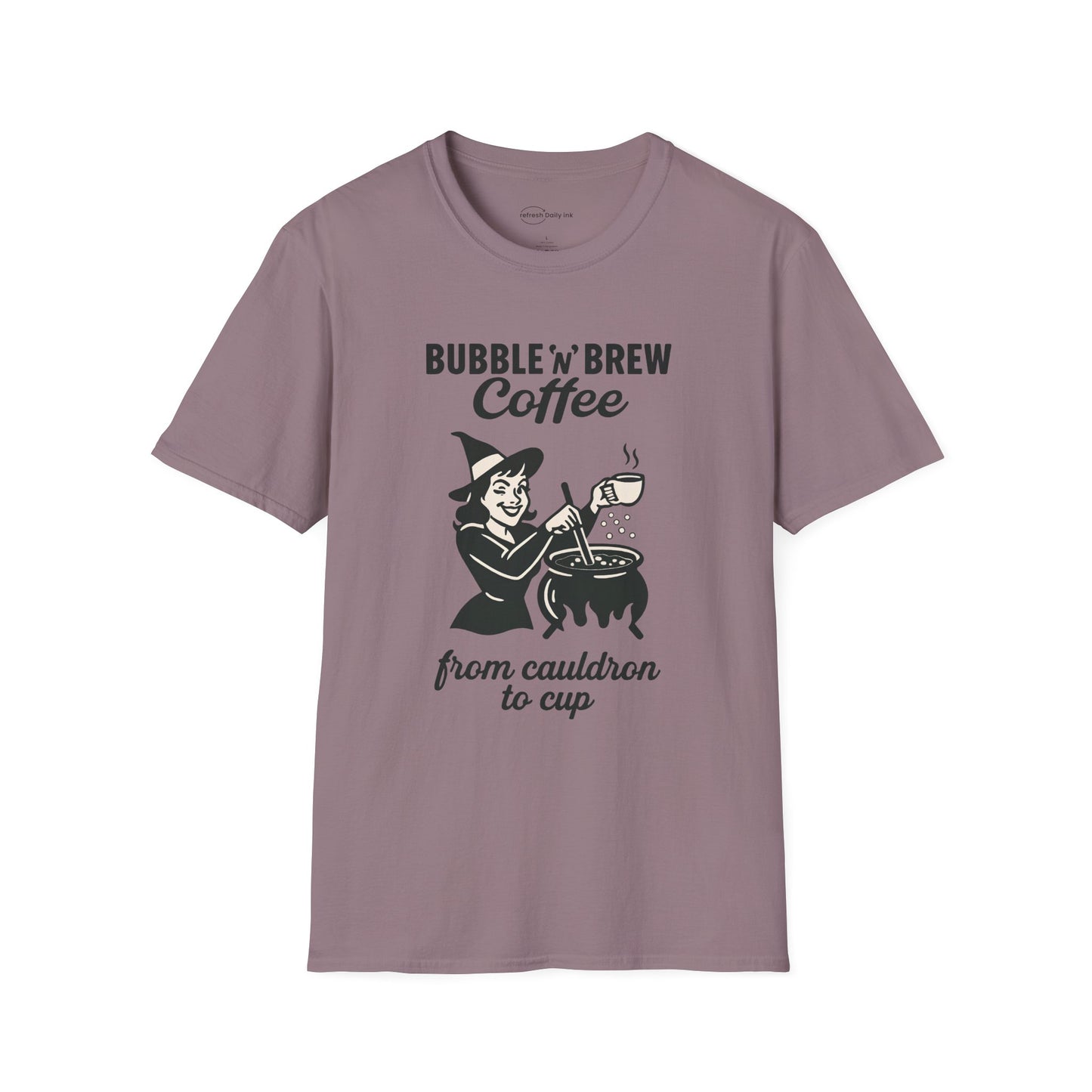 Bubble ‘n’ Brew Coffee Witch T-shirt