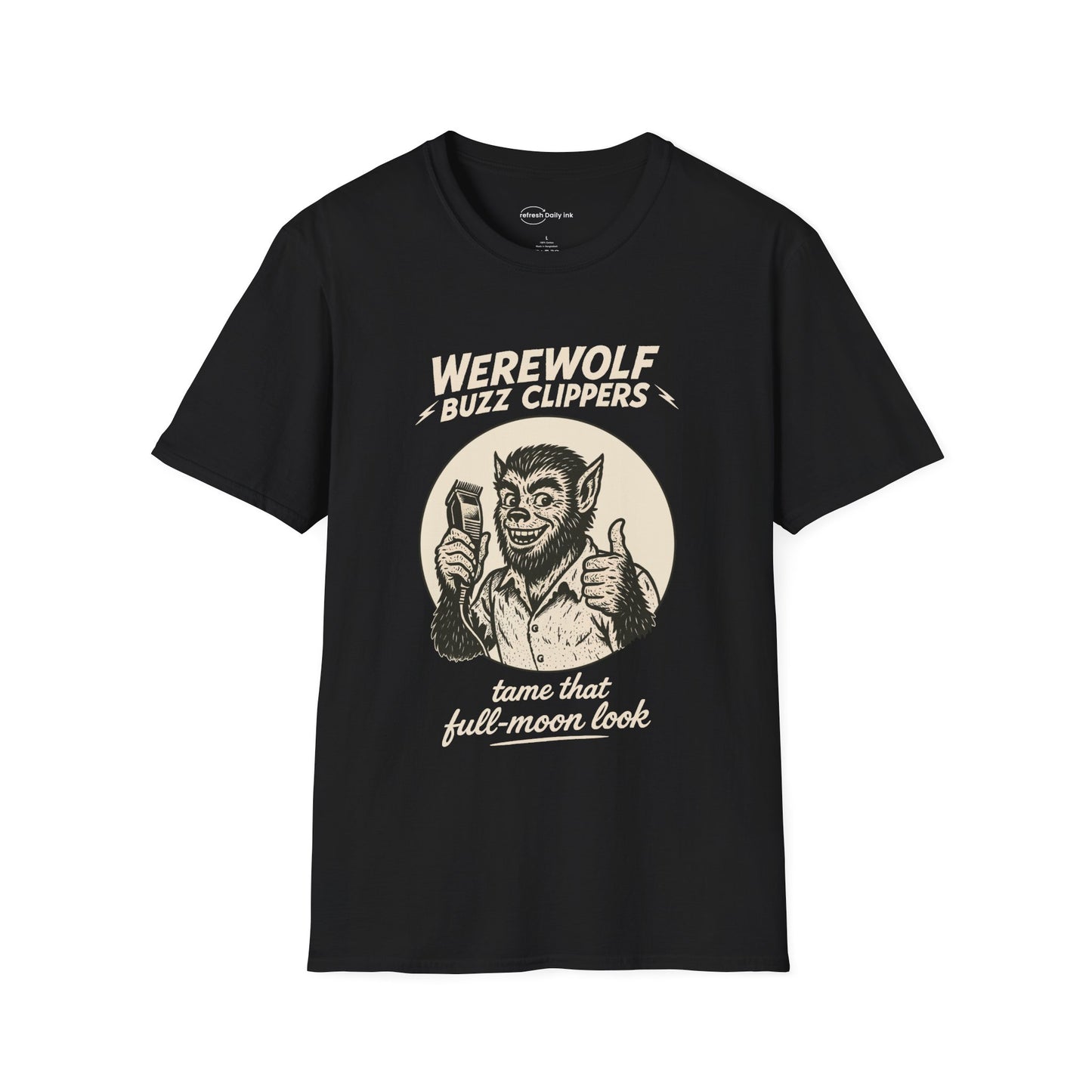 Werewolf Buzz Clippers T-shirt