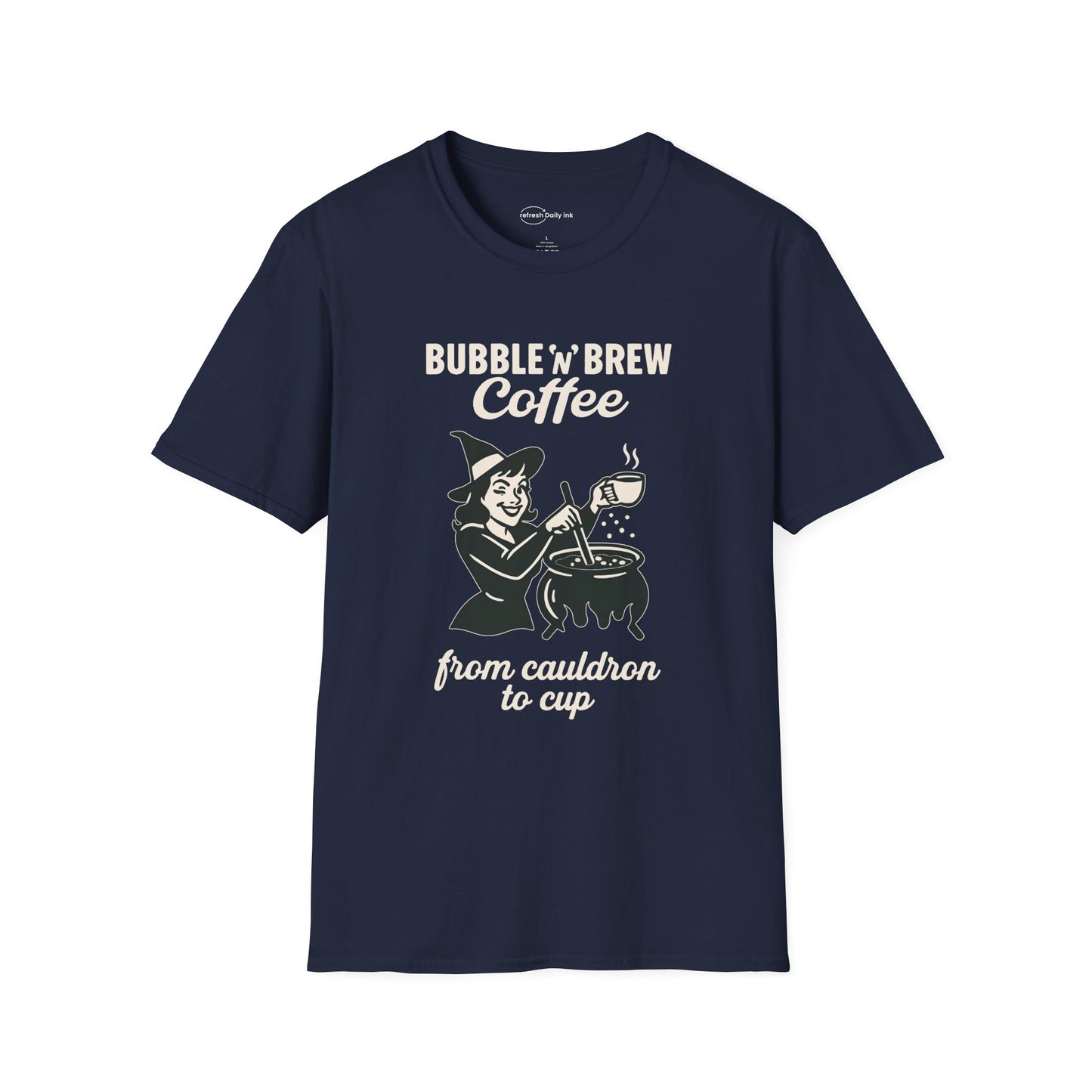 Bubble ‘n’ Brew Coffee Witch T-shirt