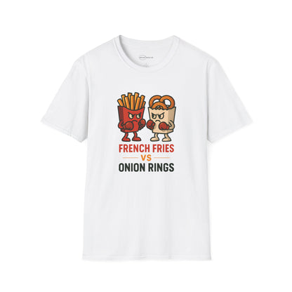 French Fries vs Onion Rings T-shirt