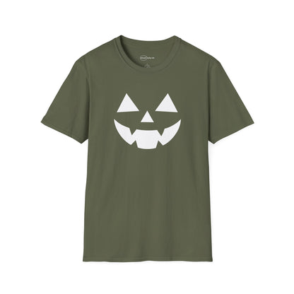 Black or White Jack-o’-lantern Face T-shirt