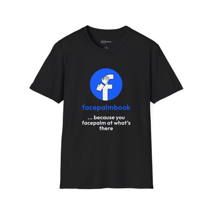 Facepalmbook T-shirt with Slogan
