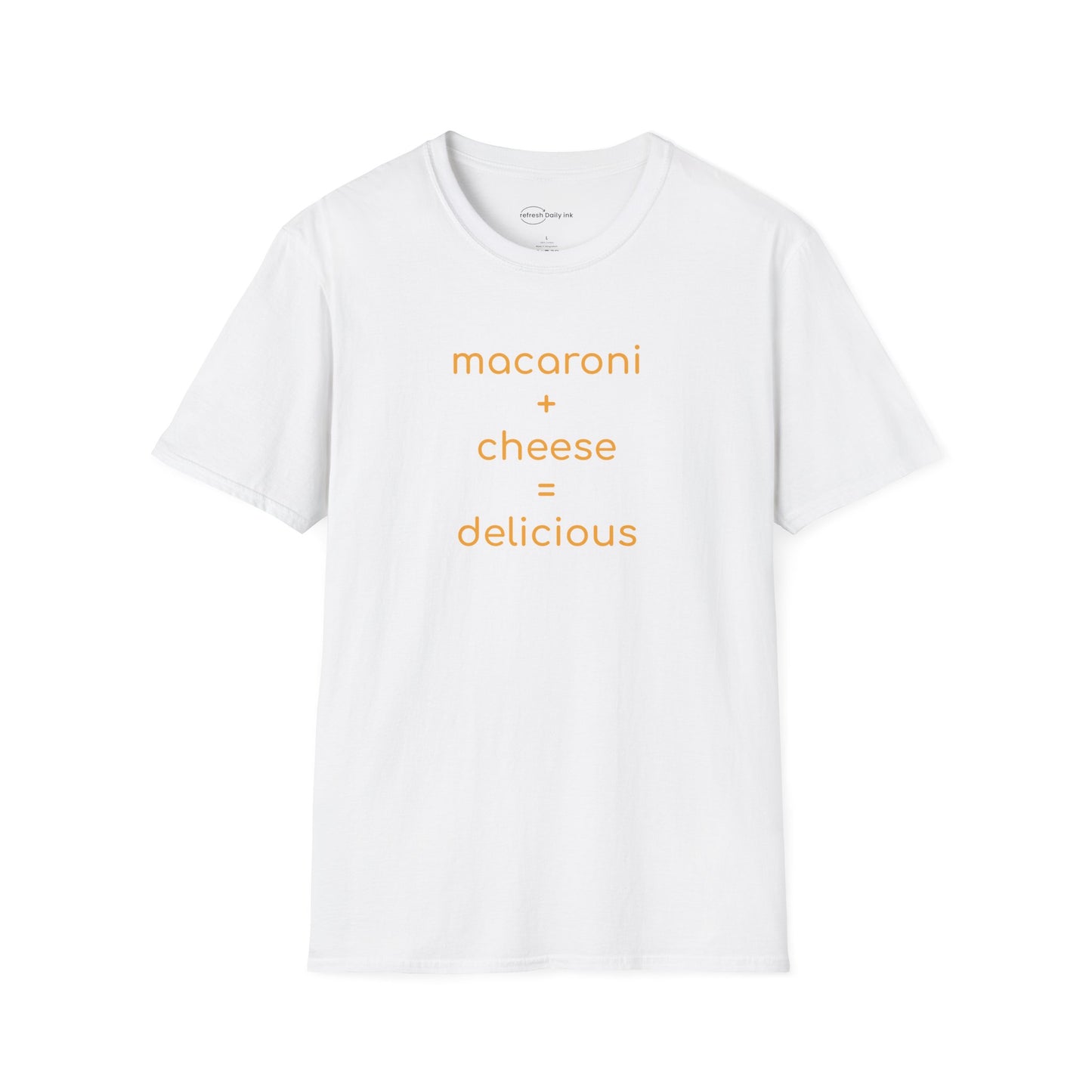 Mac + Cheese = Delicious T-shirt