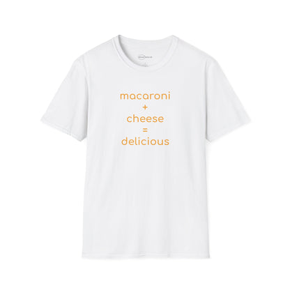 Mac + Cheese = Delicious T-shirt