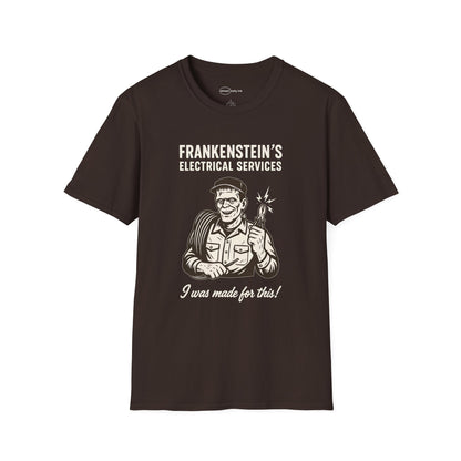 Frankenstein’s Electrical Services T-shirt