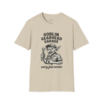 Goblin Gearhead Garage T-shirt