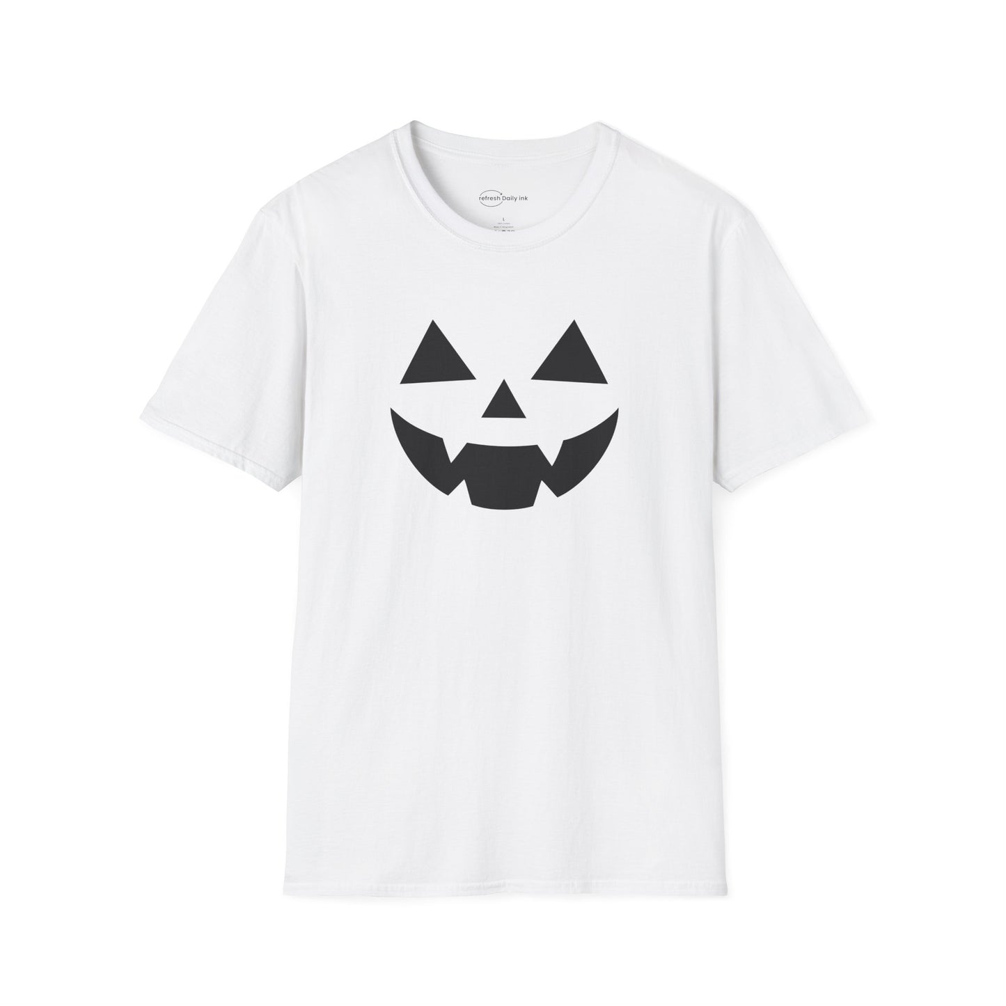 Black or White Jack-o’-lantern Face T-shirt