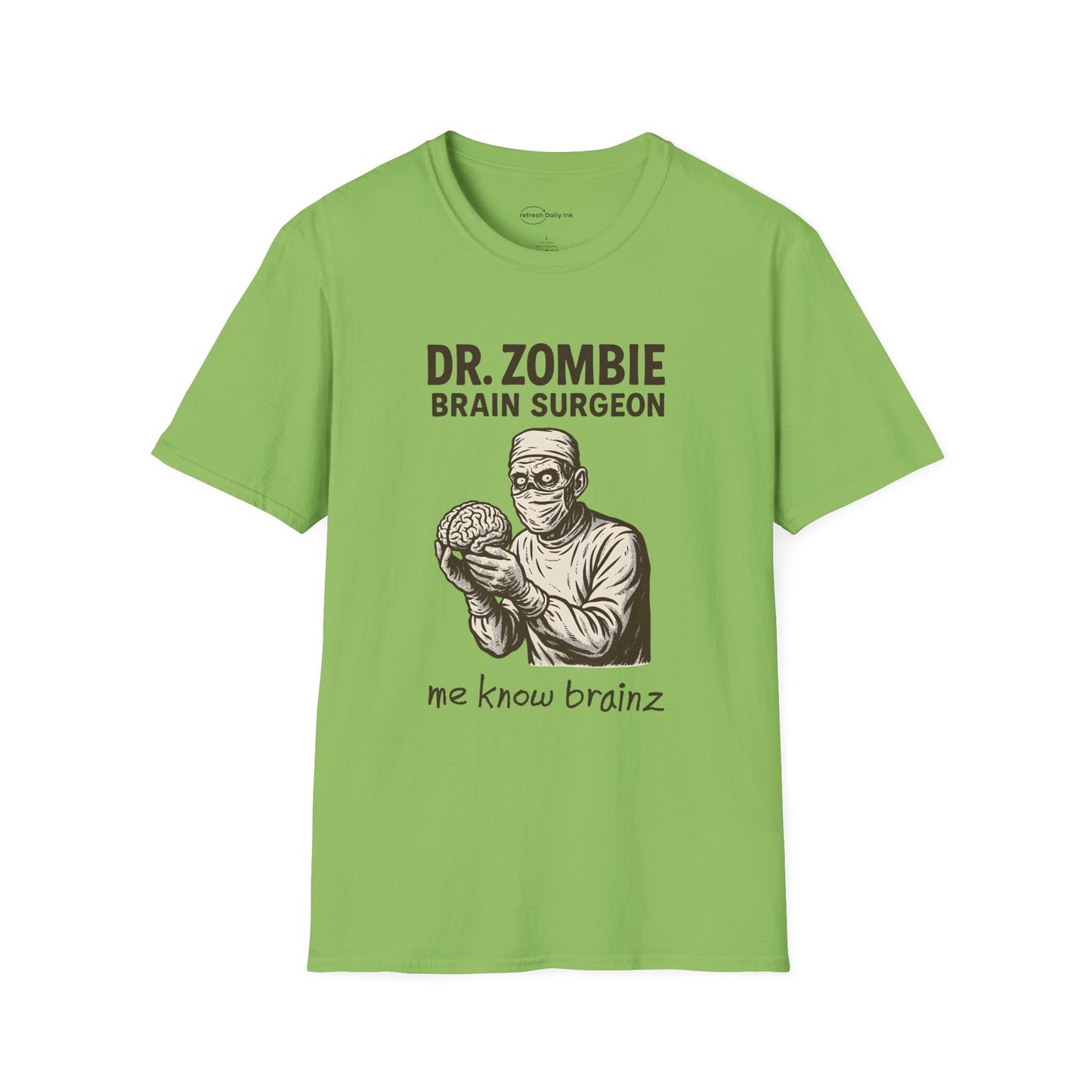 Dr. Zombie Brain Surgeon T-shirt