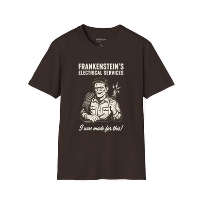 Frankenstein’s Electrical Services T-shirt