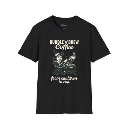 Bubble ‘n’ Brew Coffee Witch T-shirt