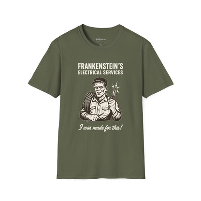 Frankenstein’s Electrical Services T-shirt