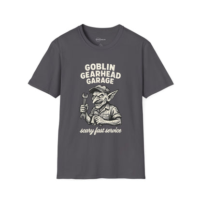 Goblin Gearhead Garage T-shirt