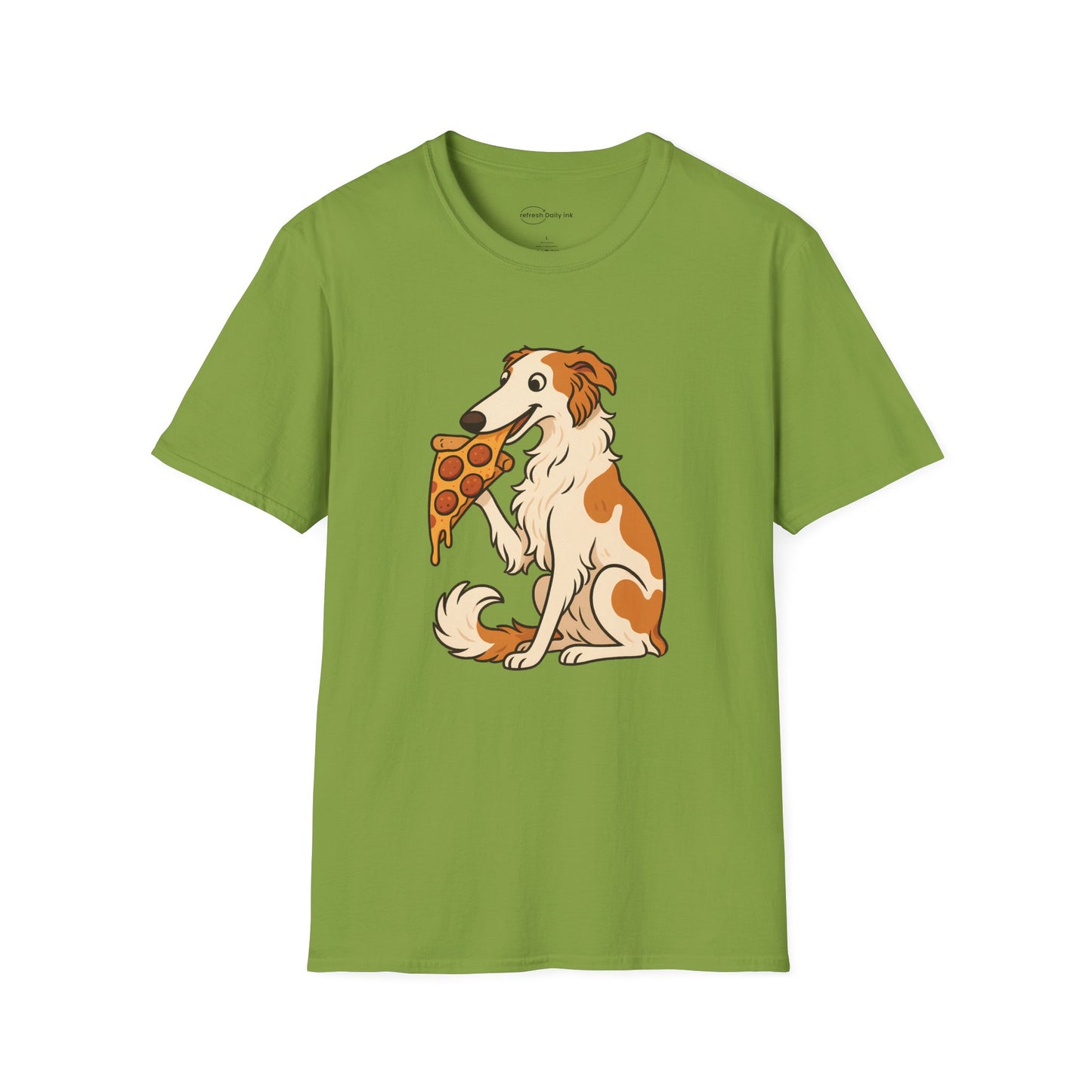 Dog with Pizza T-shirt