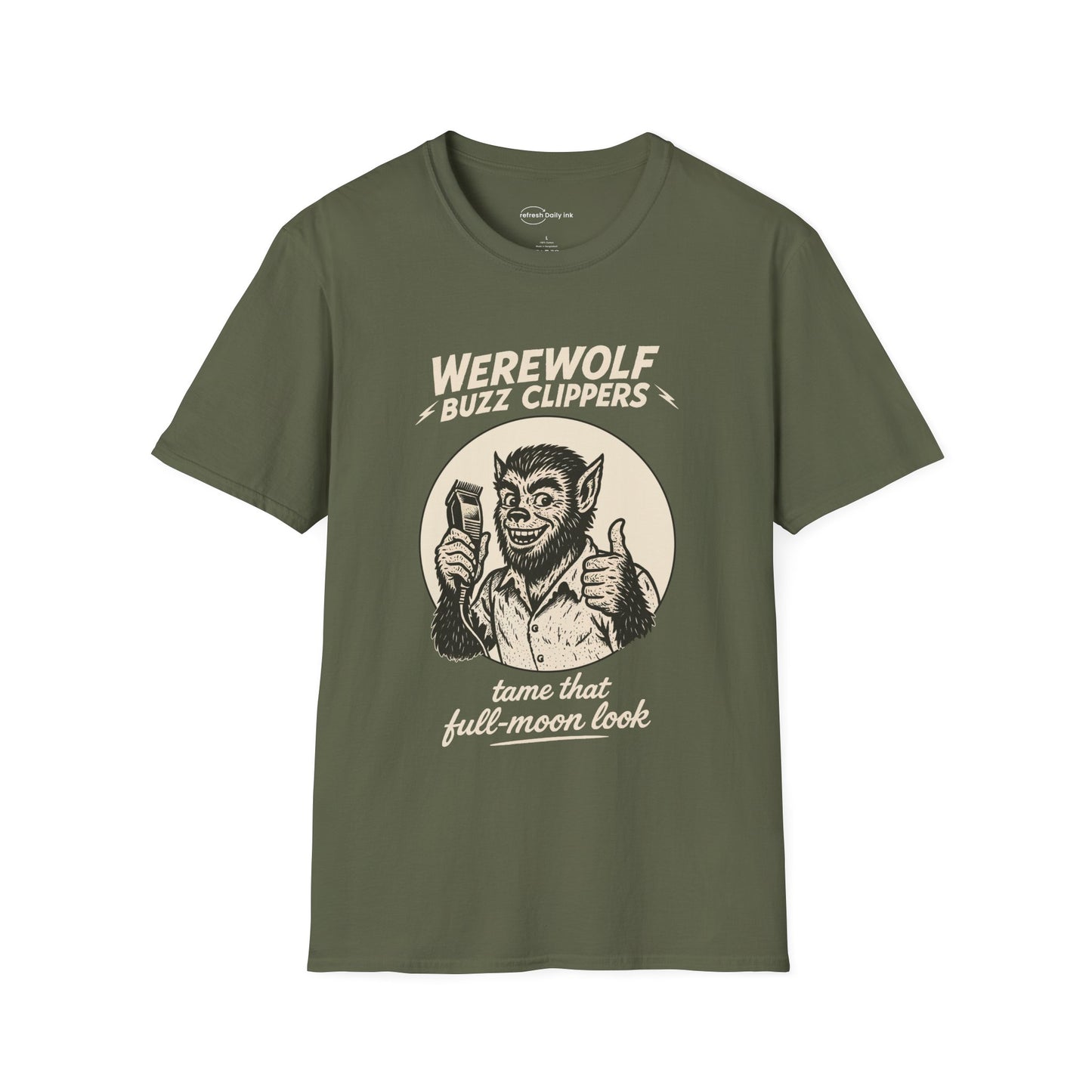 Werewolf Buzz Clippers T-shirt