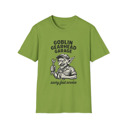 Goblin Gearhead Garage T-shirt