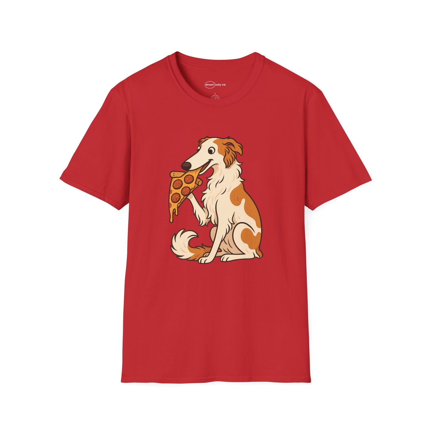 Dog with Pizza T-shirt