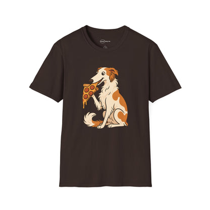 Dog with Pizza T-shirt