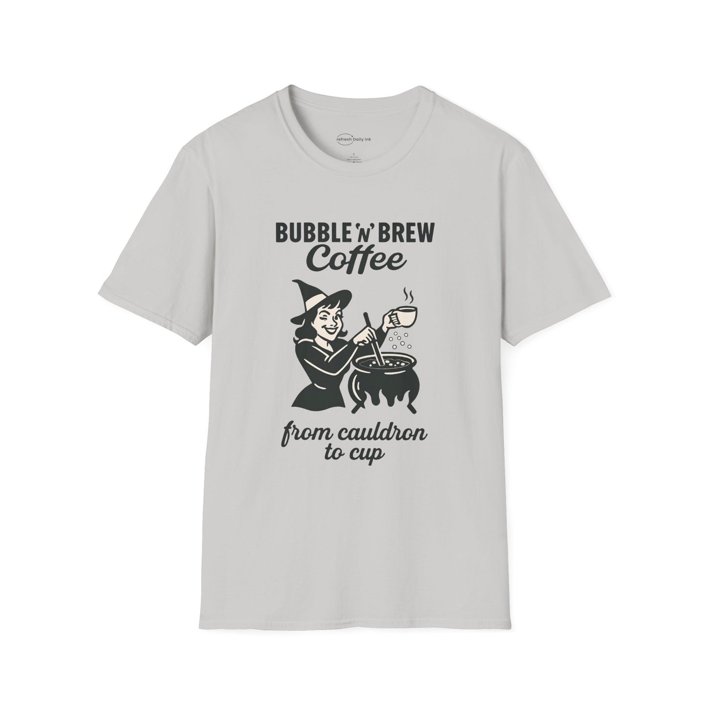 Bubble ‘n’ Brew Coffee Witch T-shirt