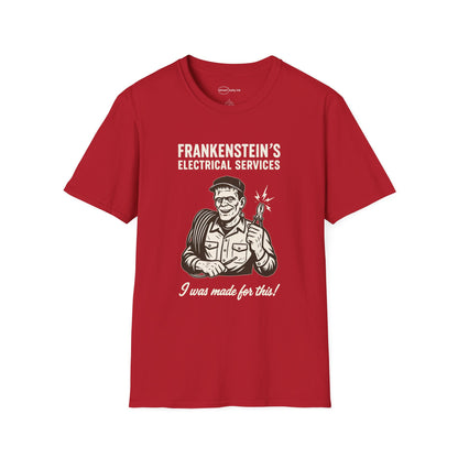 Frankenstein’s Electrical Services T-shirt