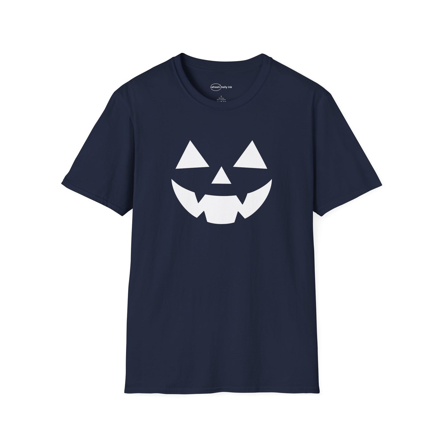 Black or White Jack-o’-lantern Face T-shirt